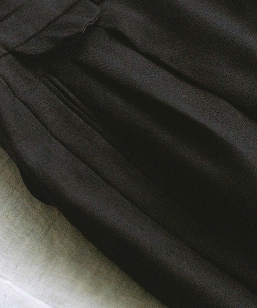 リドムDYED MOKU WOOL TROUSERS LIDnM スラックス DYED MOKU WOOL TROUSERS メンズ : ZOZOTOWN