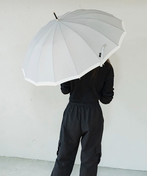 SETUP7 傘 「SETUP7」16本骨 バイカラー 雨傘 55cm NT