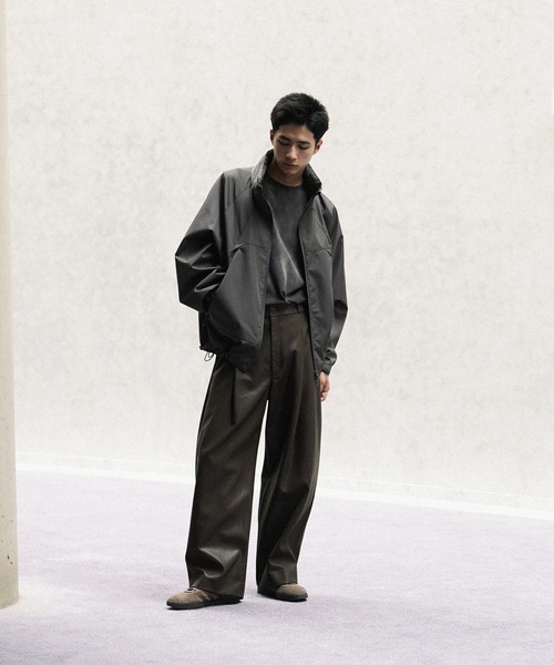 パンツ L&M WYM LIDNM パンツ ARTIFICIAL GRAIN COMFORT PANTS メンズ