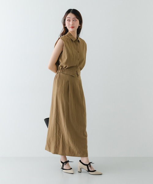 パンプス 「MADE IN JAPAN」チャンキーヒールリボンパンプスの画像