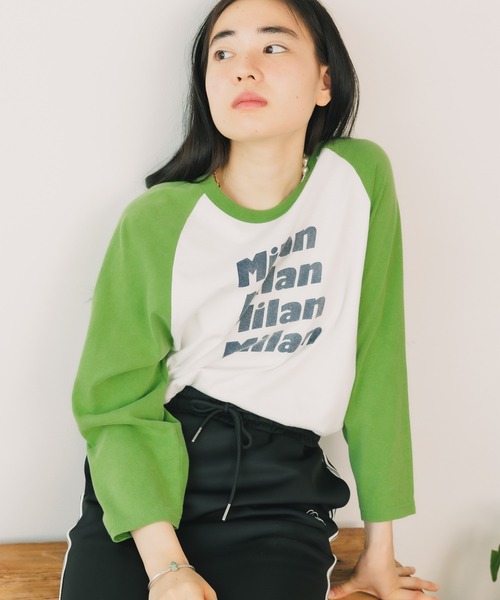 tシャツ R JUBILEE/アール ジュビリー Favorite City Long Sleeve ラグランスリーブ レディース R JUBILEE tシャツ JUBILEE/アール ジュビリー Favorite City