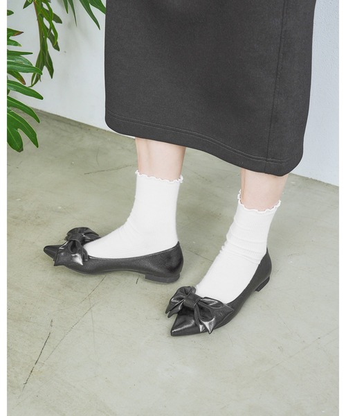 エマフランシス（Emma Francis）/ポインテッドトゥ ビッグリボン パンプス パンプス ポインテッドトゥ ビッグリボン : ZOZOTOWN Yahoo!店 - 通販