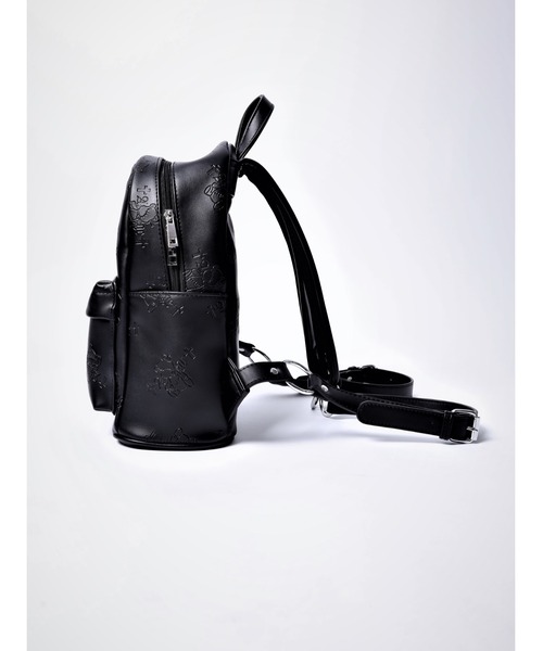 Amilige（アミリージュ） デイバック リュック くぎベア型押し総柄