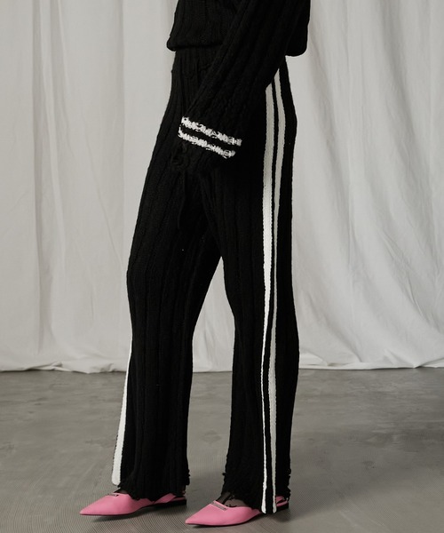 PRANK PROJECT パンツ ニットトラックパンツ/Knit Track Pants