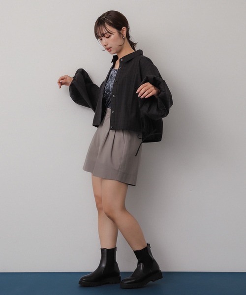 SENSE OF PLACE by URBAN RESEARCH パンツ ダブルタックショートパンツ
