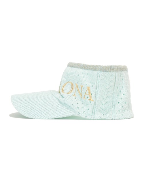 MARK&LONA サンバイザー Fascine Sparkle Knit Visor | MEN and