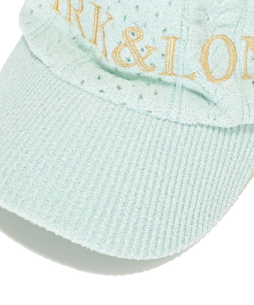 MARK&LONA サンバイザー Fascine Sparkle Knit Visor | MEN and