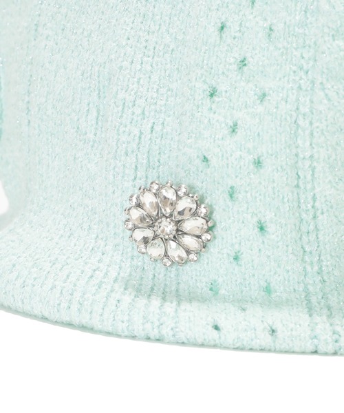 MARK&LONA サンバイザー Fascine Sparkle Knit Visor | MEN and