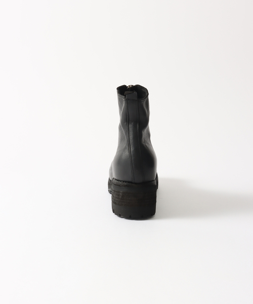 GUIDI（グイディ） ブーツ PL1V Front Zip Boot with Rubber Sole