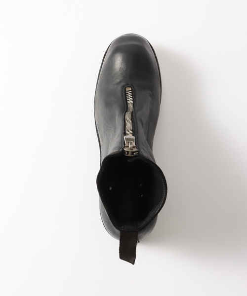 GUIDI ブーツ (グイディ) PL1V Front Zip Boot with Rubber Sole