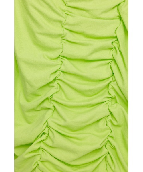 SLY トレーナー スウェット SHIRRING OVER SW TOPS シャーリング