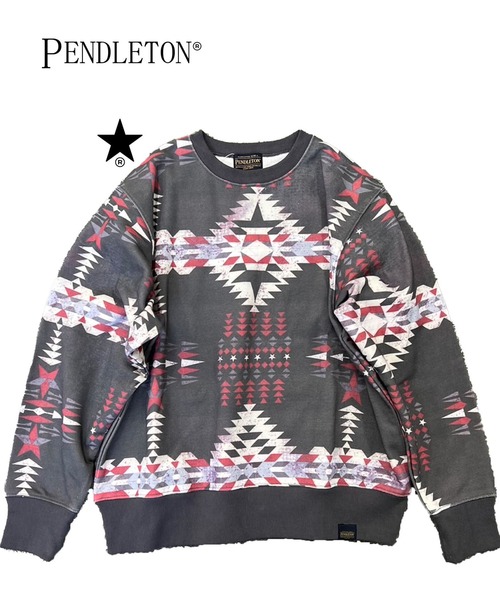 トレーナー スウェット 「PENDLETON」ALLOVER PRINT SWEAT レディース メンズ