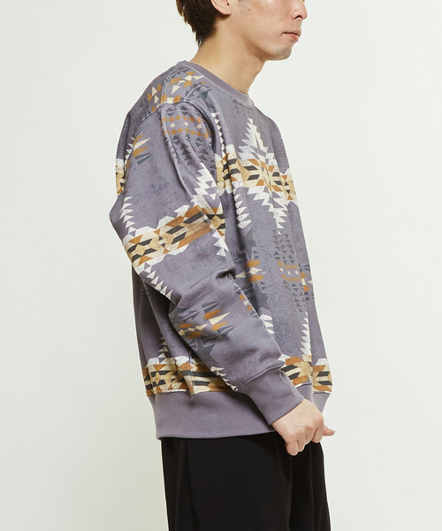 トレーナー スウェット 「PENDLETON」ALLOVER PRINT SWEAT レディース メンズ PENDLETON トレーナー スウェット 「PENDLETON」ALLOVER PRINT