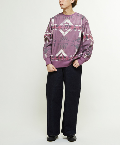 トレーナー スウェット 「PENDLETON」ALLOVER PRINT SWEAT レディース メンズ PENDLETON トレーナー スウェット 「PENDLETON」ALLOVER PRINT
