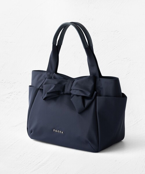 TOCCA トートバッグ KNOT IN HEART NYLONTOTE M レディース