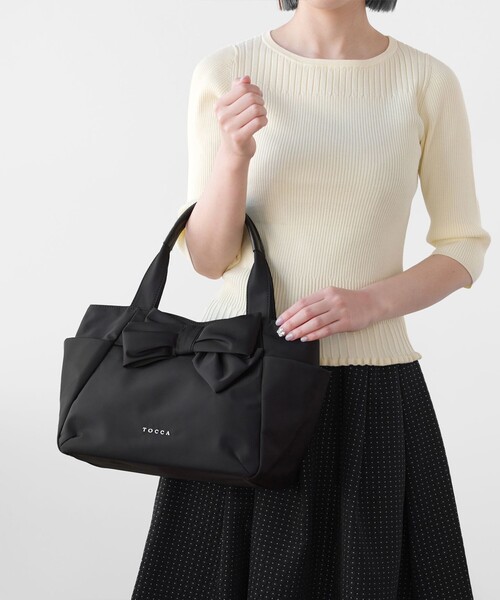 【TOCCA】トッカ KNOT IN HEART NYLONTOTE M トートバッグ M 大人百花掲載】KNOT IN HEART NYLONTOTE M – TOCCA OFFICIAL SITE