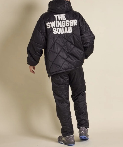THE SWINGGGR パンツ THE SWINGGGR/ザ スウィンガー/QUILT 2WAY PANT 