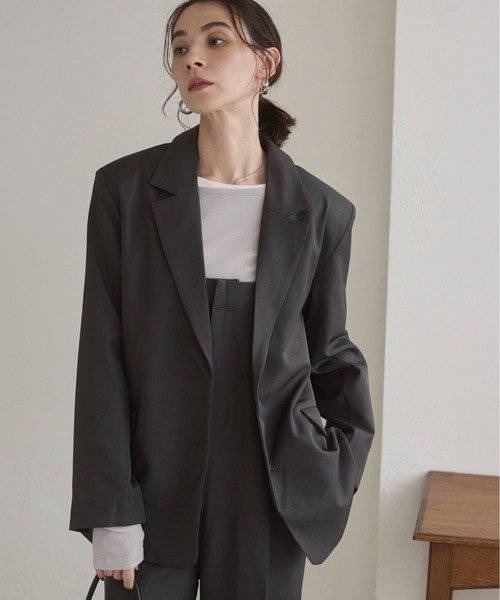 ANGIE ジャケット テーラードジャケット 「セットアップ対応