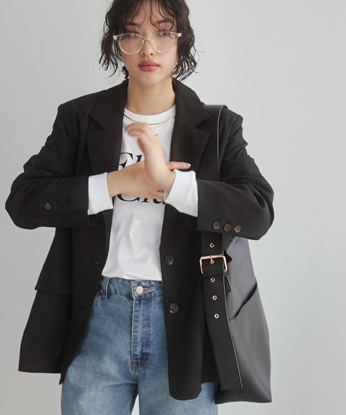 ANGIE ジャケット テーラードジャケット 「セットアップ対応