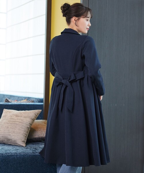 Tiaclasse ステンカラーコート コート ステンカラードレスコート
