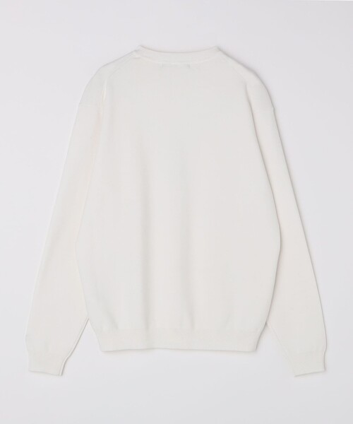 シップス 白  ニット SHIPS（シップス） セーター ニット 「WEB限定」SHIPS:「ネックが