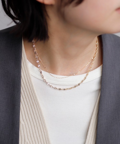アクセサリー SIENA SIENA ROSE（シエナロゼ） ネックレス トゥインクルチェーンネックレス