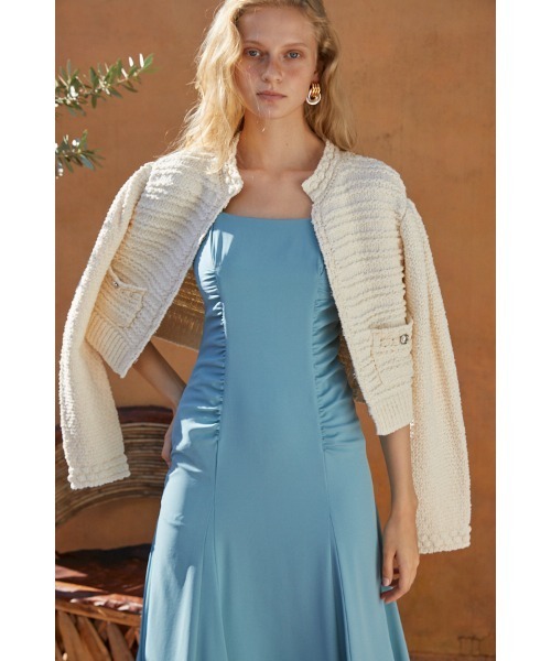 【既に完売！タグ付き】Estella.K Stardustカーディガン Estella.K カーディガン Camille Stardust Cardigan ビジューパール