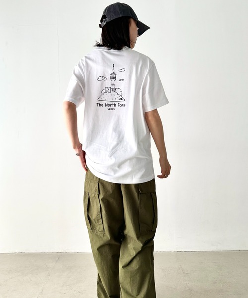 THE NORTH FACE◆Exotic Days バックプリント Tシャツ 送料込 THE NORTH FACE◇Exotic Days バックプリント Tシャツ 送料込