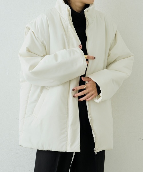 「Shelly island」 ブルゾン FREE ホワイト レディース_画像5