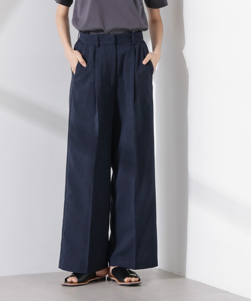 スラックス レディース UNIWEAR ユニウェア BSL-143 日本製生地使用 セール】イージー側章スラックス（スラックス）｜NANO universe