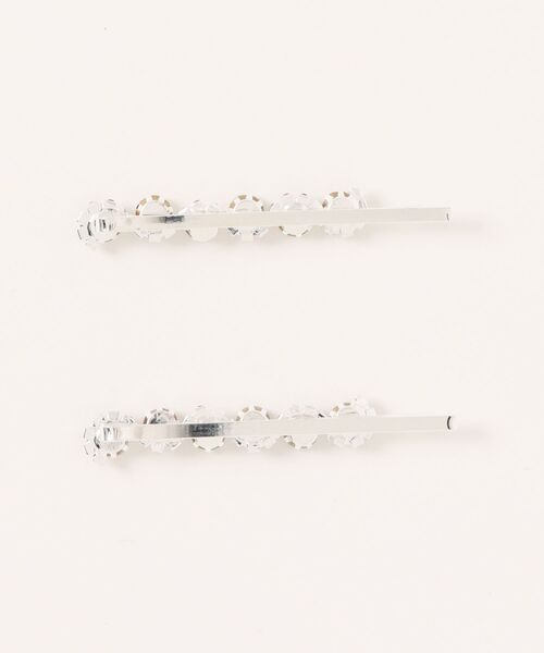 Port（ポート） ヘアピン 「 」 2個セット 韓国風 ビジュー ヘアピン