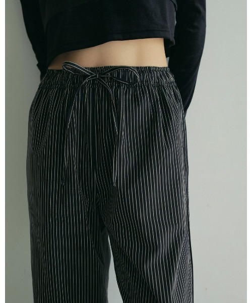 アンヌーク anuke Stripe Pajamas Pants anuke（アンヌーク） ワイドパンツ パンツ anuke Stripe Pajamas Pants