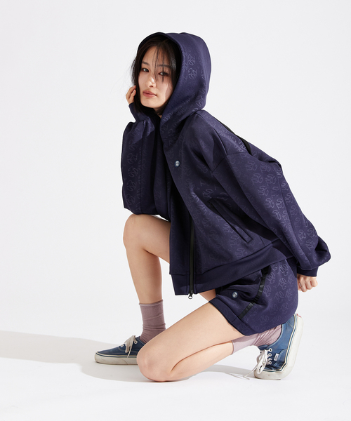 パーカー 「Paris Saint-Germain / パリ・サン＝ジェルマン」 MONOGRAM PARKA レディース パーカー 「Paris Saint-Germain / パリ・サン＝ジェルマン