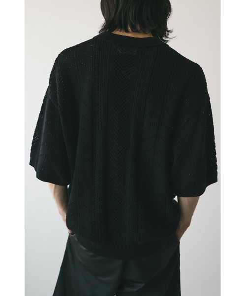 スタイルミキサー　クロシェポロニット【完売品】 STYLEMIXER | クロシェポロニット (ニット ) |SHEL'TTER WEBSTORE