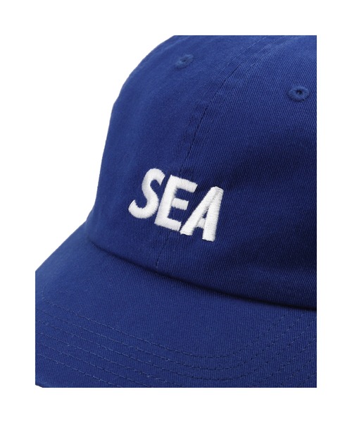 WIND AND SEA ×  PEAK CAP キャップ WIND AND SEA（ウィンダンシー） キャップ 帽子 「ZOZO限定」SEA LOGO