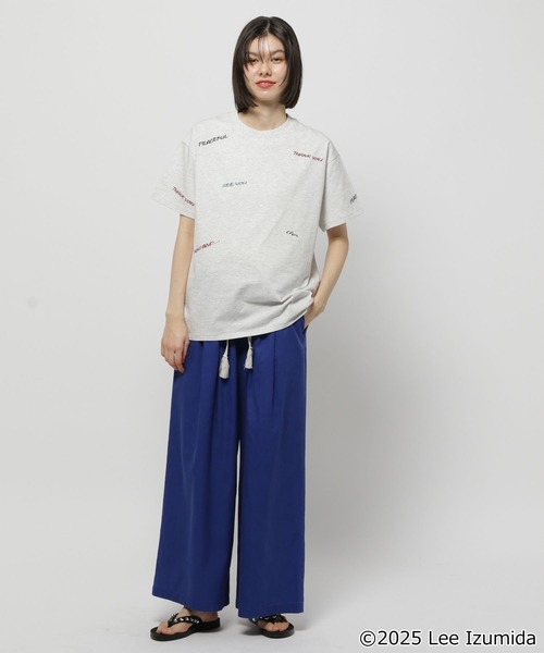 tシャツ LEE IZUMIDA × T-SHIRT / リーイズミダTシャツ レディース niko and… tシャツ 「IZUMIDA LEE(イズミダ リー)」コラボ