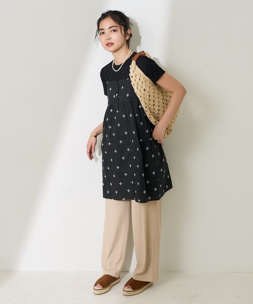y2k❤️ 00s 当時物 花柄 リボン キャミ チュニックTRALALA系 y2k❤️ 00s 当時物 花柄 リボン キャミ チュニックTRALALA系