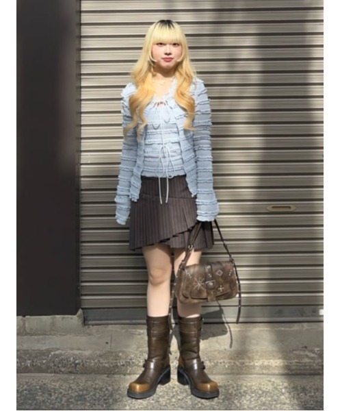 SLY tシャツ FRONT RIBBON FRILL 2P フロント リボン フリル 2