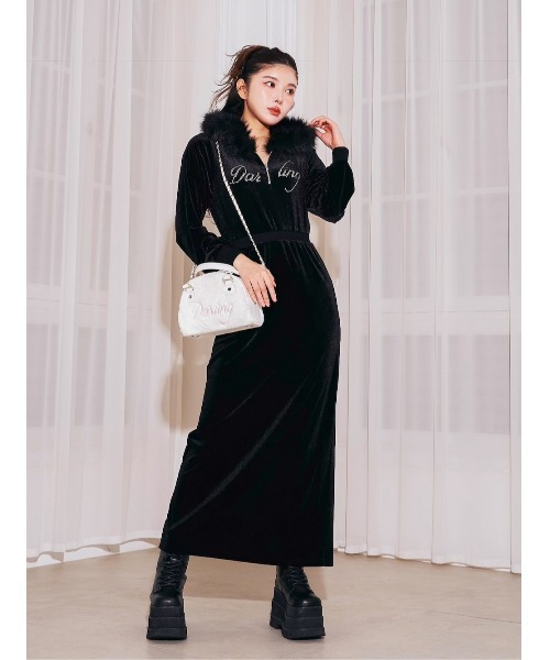 Darich ドレス ワンピース Darich（ダーリッチ） ワンピース ランダムフリルロングワンピース