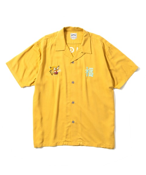 スーベニアシャツ HOUSTON シャツ 「HOUSTON」SOUVENIR SHIRT(VIETNAM) 刺繍