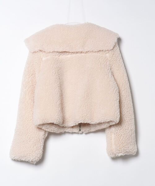 「EMODA」 ブルゾン FREE アイボリー レディース_画像2