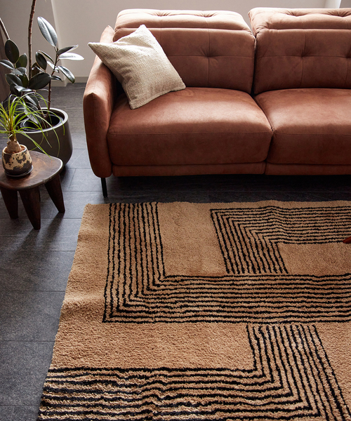 journal standard furniture ラグマット　120×160 GRID RUG 120x160 グリッド ラグ（ラグ・マット）｜JOURNAL