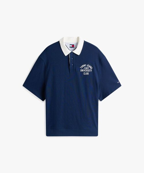 TOMMY JEANS ポロシャツ 90sグラフィックショートスリーブ