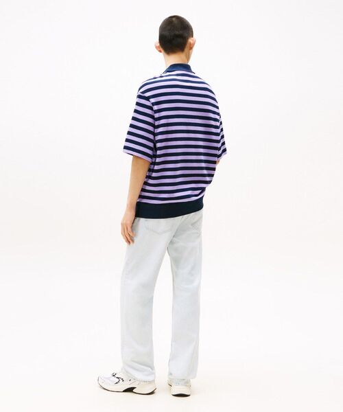 TOMMY JEANS ポロシャツ 90sグラフィックショートスリーブ