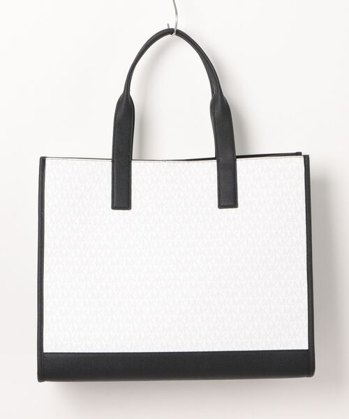 MICHAEL KORS トートバッグ 黒と白 MICHAEL KORS トートバッグ COOPER STRUCTURED TOTE メンズ