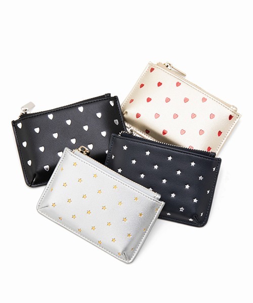 「Casselini」 カードケース FREE サックスブルー レディース