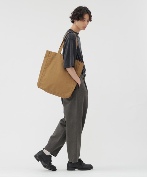 MHL. WORN NYLON CANVAS トートバッグ MHL.（エムエイチエル）の「WORN NYLON CANVAS（ショルダー
