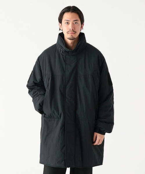 値下げ　WILD THINGS 別注　ナイロンコート WILD THINGS（ワイルドシングス） コート MEDIUM ブラック メンズ