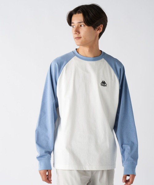 Kappa（カッパ） tシャツ ラグラン長袖Tシャツ メンズ : ZOZOTOWN