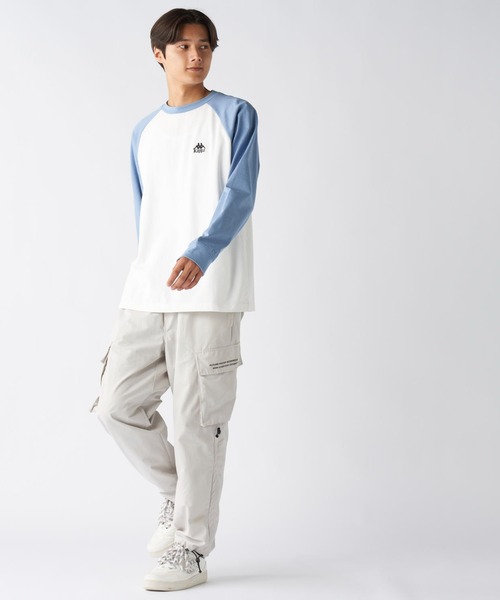 Kappa（カッパ） tシャツ ラグラン長袖Tシャツ メンズ : ZOZOTOWN